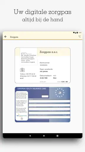 Mijn zorg van a.s.r. screenshot 12