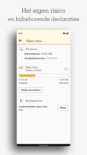 Mijn zorg van a.s.r. screenshot 6