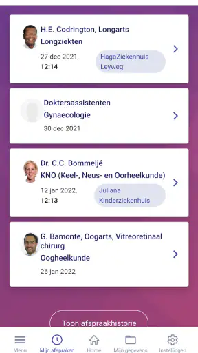 MijnHaga screenshot 2