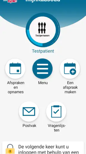 mijnRadboud screenshot 2