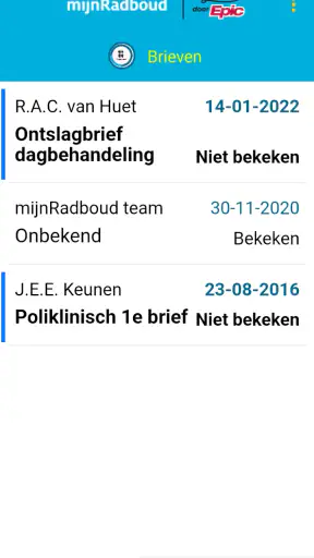 mijnRadboud screenshot 5
