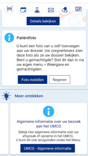 mijnUMCG screenshot 10