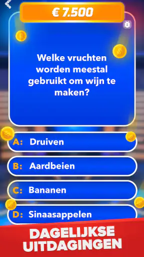 Miljonair - Quiz & Trivia spel screenshot 6