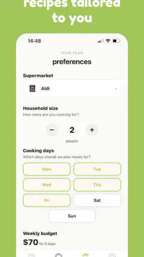 mise - meal planner screenshot 3