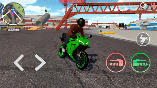 Motorcycle Real Simulator screenshot 12