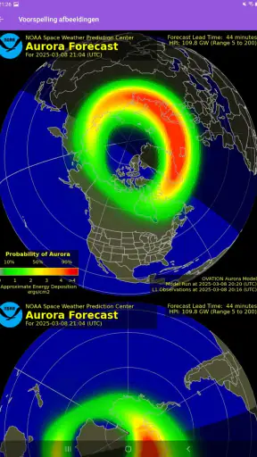 My Aurora Forecast screenshot 9