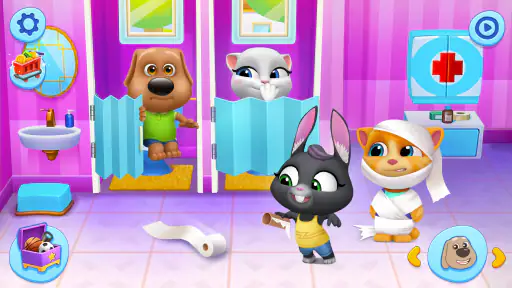 My Talking Tom Friends screenshot 2