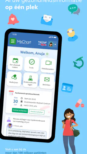 MyChart screenshot 1