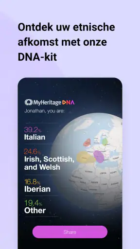 MyHeritage - Stamboom & DNA screenshot 6