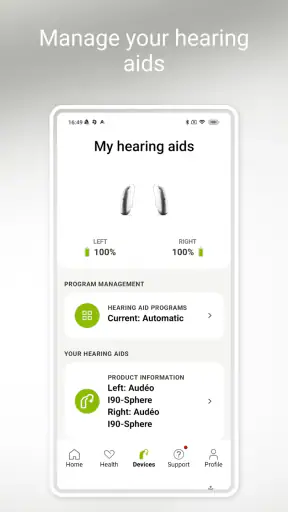 myPhonak screenshot 6