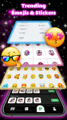 Neon Love Thema screenshot 4