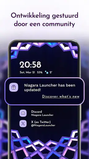 Niagara Launcher ‧ Startscherm screenshot 11