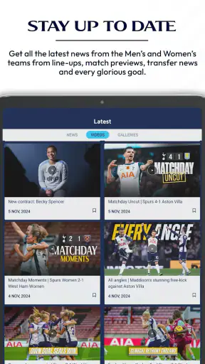 Official Spurs App screenshot 9