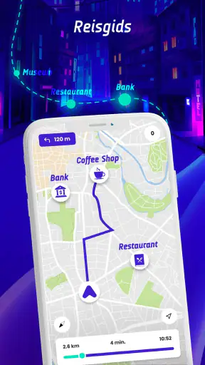 Offline kaarten, GPS screenshot 2