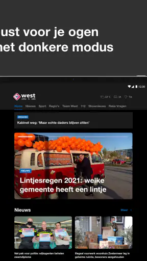 Omroep West: TV & Radio West screenshot 9