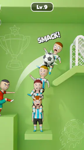 One Shot Soccer: Swipe & Score screenshot 12