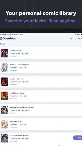 OpenToon - Mangavertaler screenshot 11
