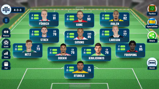 OSM 26/27 Voetbal Manager Spel screenshot 12