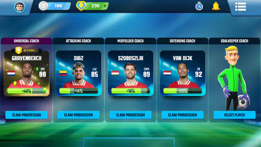 OSM 26/27 Voetbal Manager Spel screenshot 5
