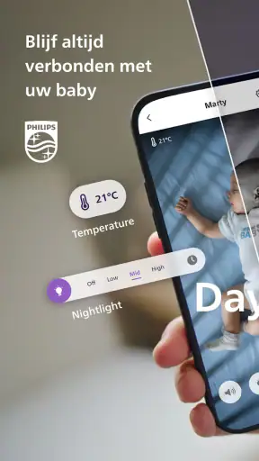 Philips Avent Baby Monitor+ screenshot 1