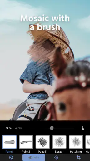 Photo Blur & Mosaic Effects screenshot 2
