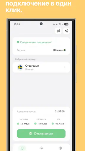 Ping VPN быстрый и безопасный screenshot 1
