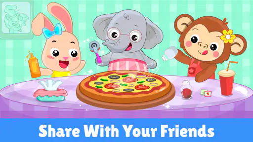 Pizza maker Kids Cooking games screenshot 5