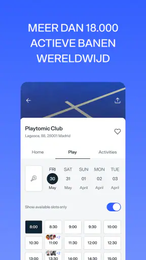 Playtomic - Speel padel screenshot 10