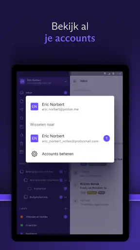 Proton Mail: Versleutelde mail screenshot 10