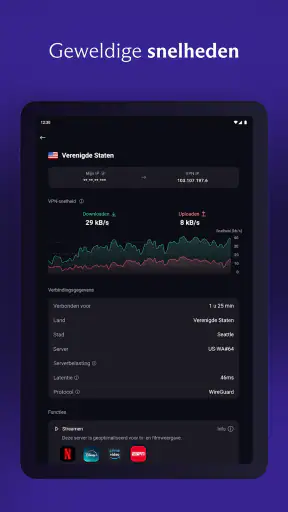 Proton VPN: Snel en veilig screenshot 11