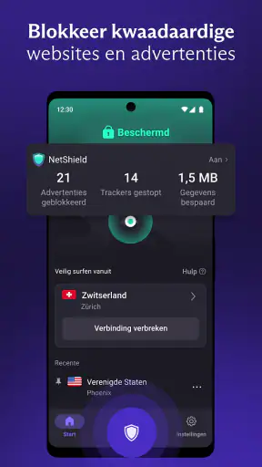 Proton VPN: Snel en veilig screenshot 4
