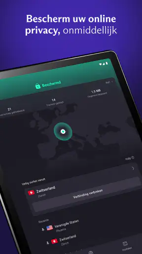 Proton VPN: Snel en veilig screenshot 8