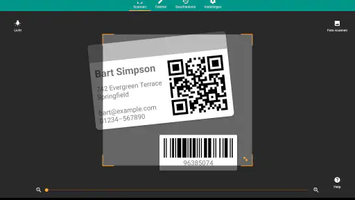 QR- en barcodescanner screenshot 11