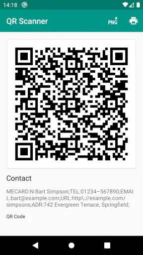 QR- en barcodescanner screenshot 7