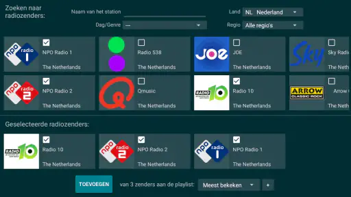 Radio op TV screenshot 5