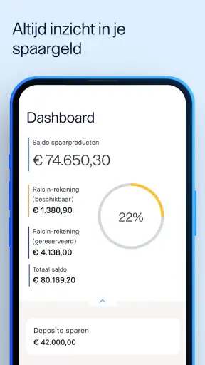Raisin: Hoge rentes & Beleggen screenshot 2