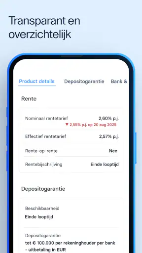 Raisin: Hoge rentes & Beleggen screenshot 7