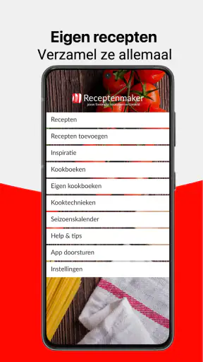 Receptenmaker – jouw kookboek screenshot 10