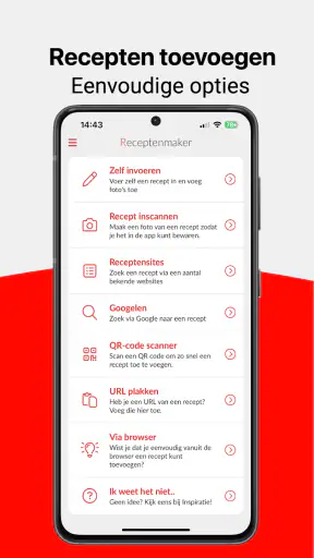 Receptenmaker – jouw kookboek screenshot 7