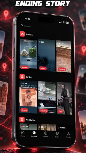 Redz: Explore content nearby screenshot 3