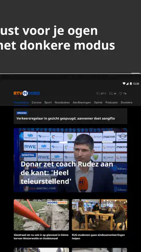 RTV Noord - Groningen nieuws screenshot 9