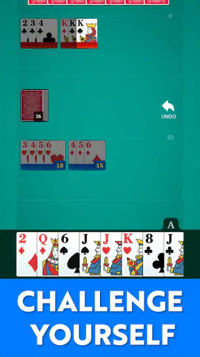 Rummy 500 - Kaartspel screenshot 2