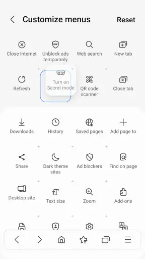 Samsung Browser screenshot 5