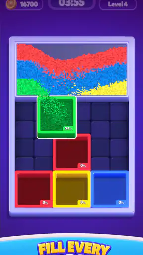 Sand Blocks: Drop Puzzle screenshot 1