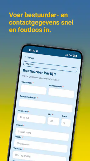 Schadeformulier App screenshot 6