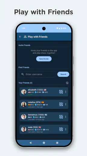 Schaken online en offline screenshot 7