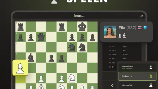 Schaken · Speel en Leer Online screenshot 10