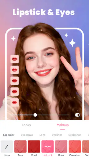Schoonheid Make-up camera screenshot 5