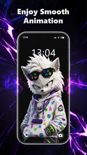 Silly Fun Smile Live Wallpaper screenshot 3