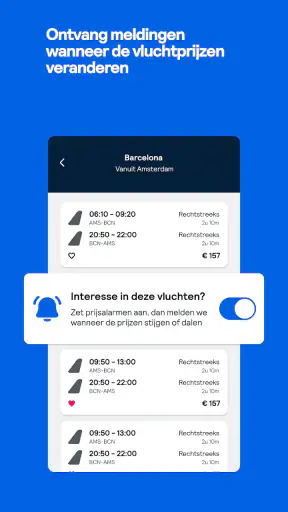 Skyscanner Vluchten Hotels screenshot 4